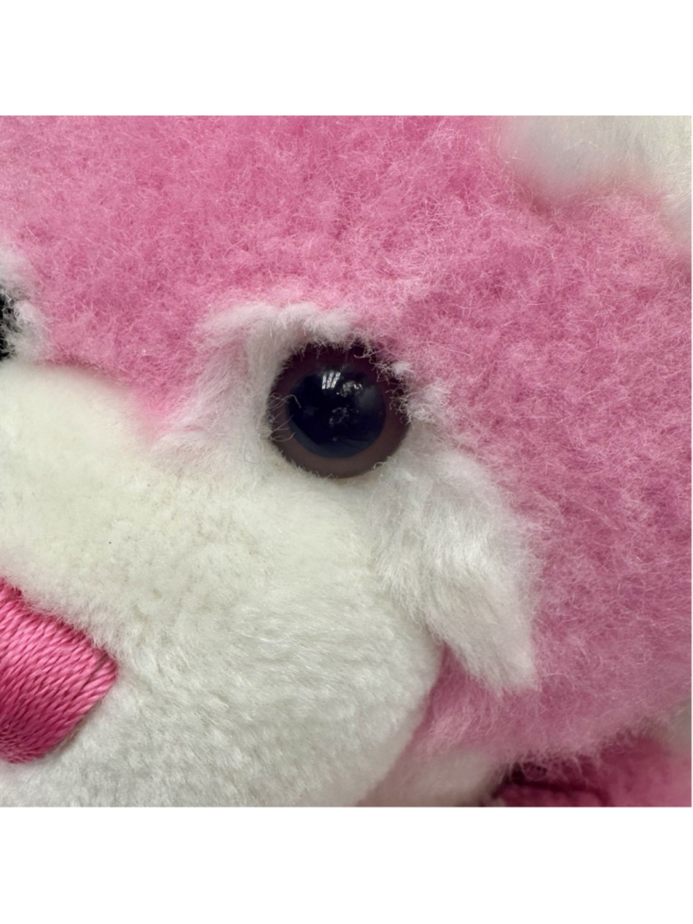 Vtg Build-A-Bear PINK KISSES Teddy Magnetic Hands Blowing Kisses Heart Plush 16" - Picture 2 of 11
